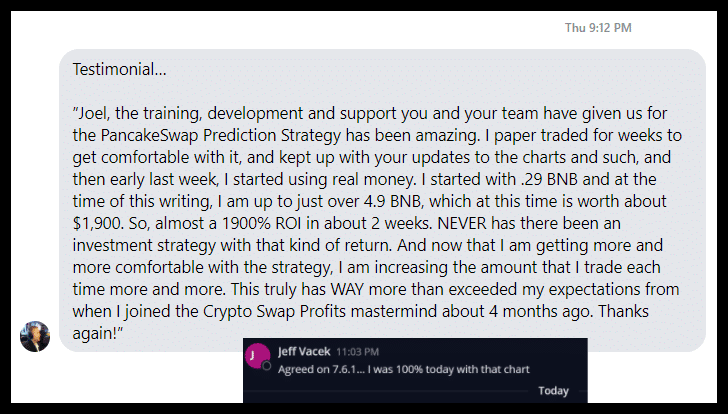 crypto swaps profits testimonials 1