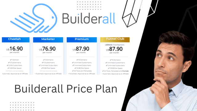 Builderall Pricing Plan 1